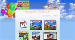 Desktop Screenshot of pilarspartyplayhouses.com